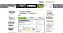 Desktop Screenshot of kurzzeit-evb.de